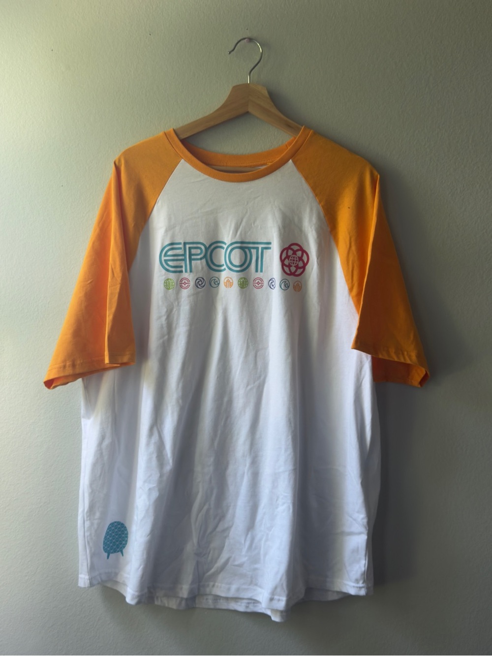 Disney World EPCOT Celebration Discovery Nature Graphic Tee Size XXL